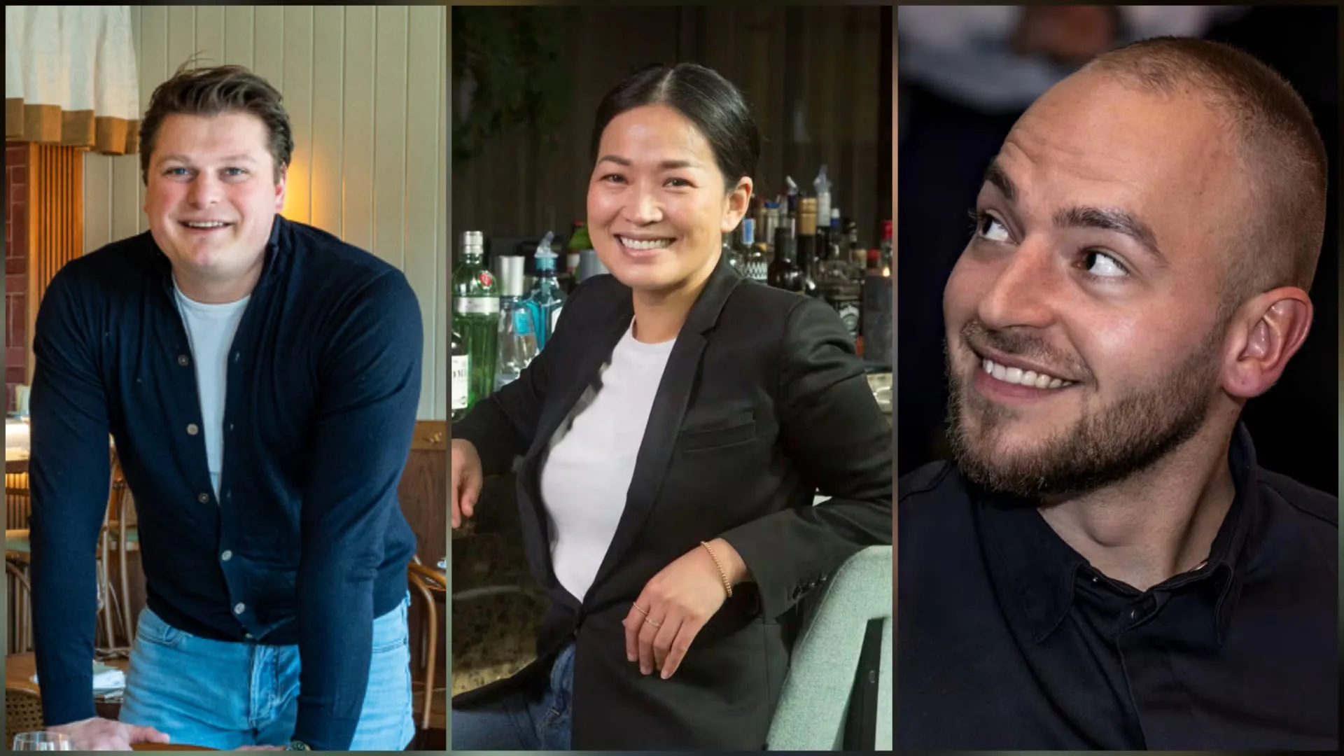 Niels Leijssenaar, Eveline Wu en Noah Wynants